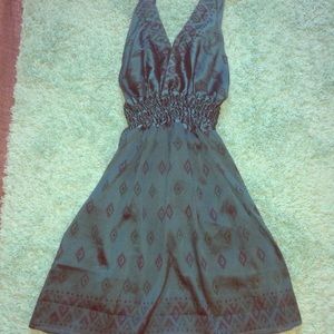 Halter style hippie dress/beach cover up